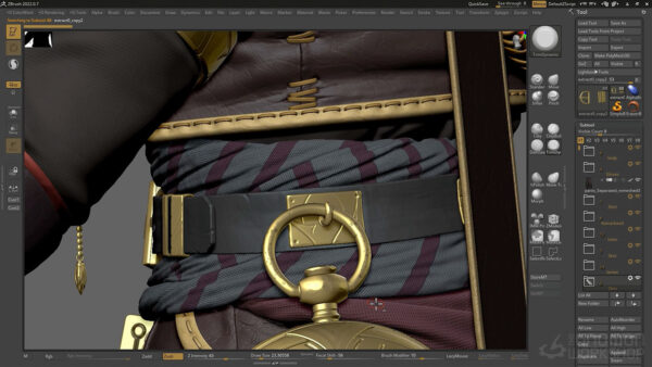 图片[9]-[免费·Ai精翻] Zbrush & Maya & MD创建游戏角色Vol.01-从概念到最终雕刻-土狗cg资源站