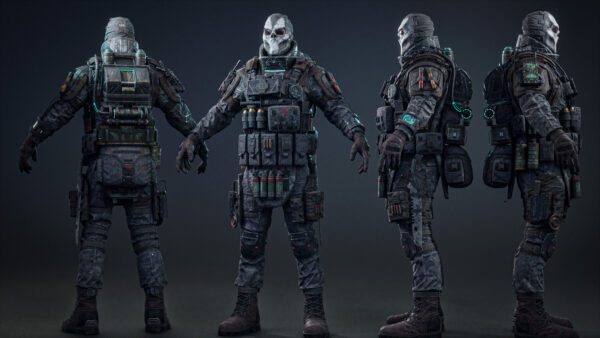 图片[5]-[Ai精翻&Ai中文朗读] ZBrush&Maya-3A游戏角色创建分步指南-土狗cg资源站