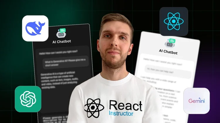 【ai精翻】使用 ChatGPT、Gemini 和 DeepSeek 构建的 React.js AI 聊天机器人-土狗cg资源站