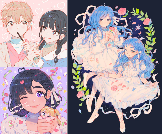 【ai精翻】童话般的棉花糖般的 iPad 插画技巧-土狗cg资源站