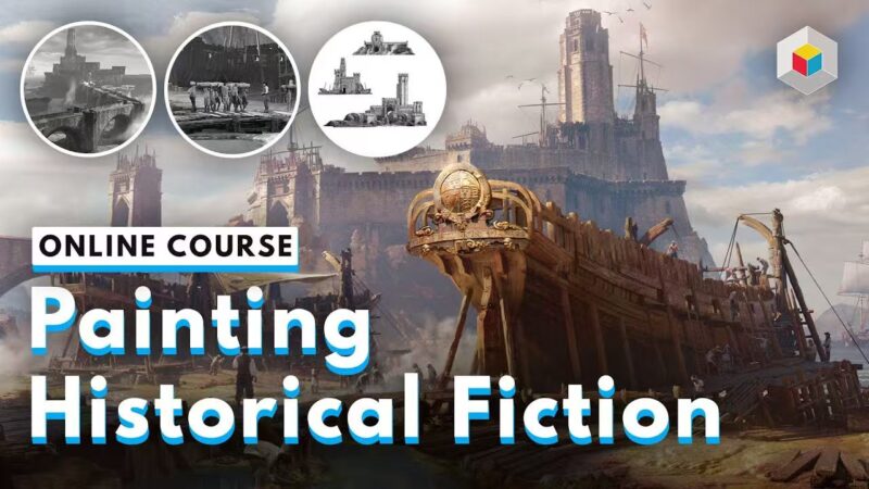 [Ai精翻&Ai朗读] Blender+PS创作华丽古典画作-土狗cg资源站