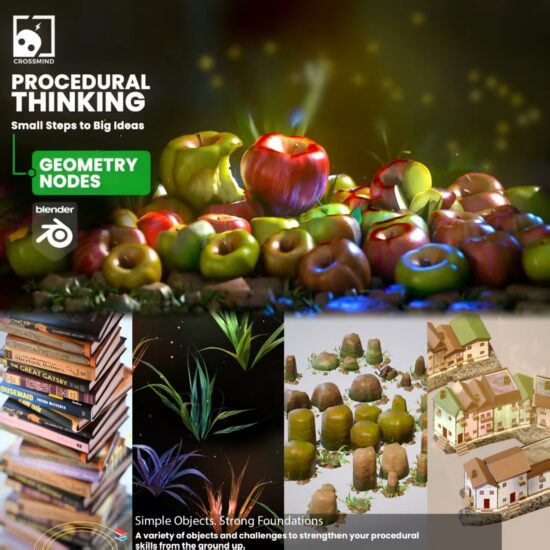 [Ai精翻&中文朗读] Blender几何节点 程序化思维-土狗cg资源站
