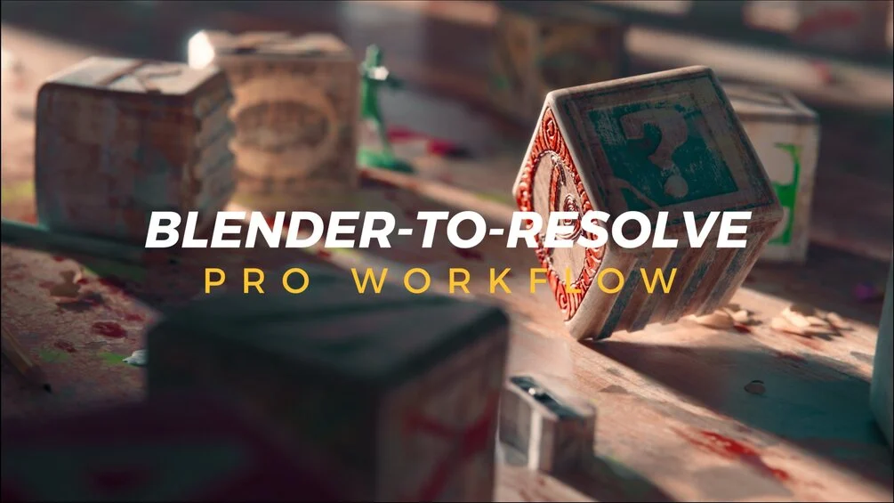 【ai精翻】Blender to Resolve七合一-土狗cg资源站