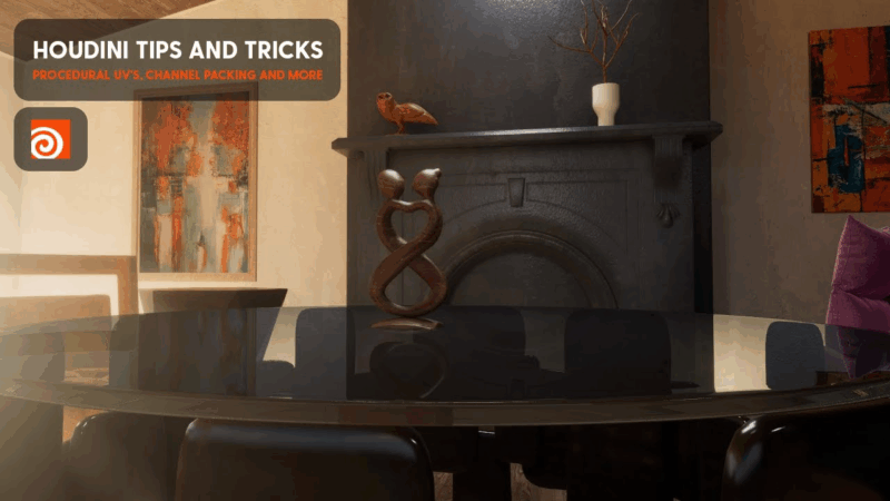 【ai精翻】Houdini 技巧——程序化 UV、通道打包等-土狗cg资源站