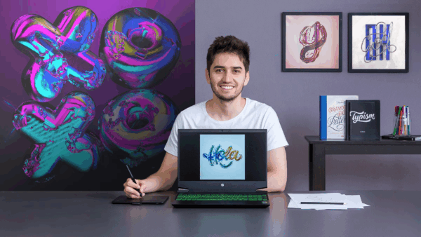 图片[1]-【ai精翻】 金属质感的3D字体设计-土狗cg资源站