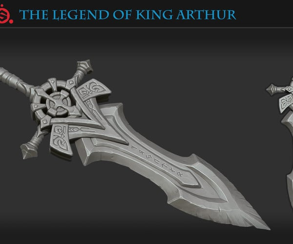 图片[2]-【ai精翻】使用 Substance Painter（风格化 PBR）为风格化的剑添加纹理-土狗cg资源站