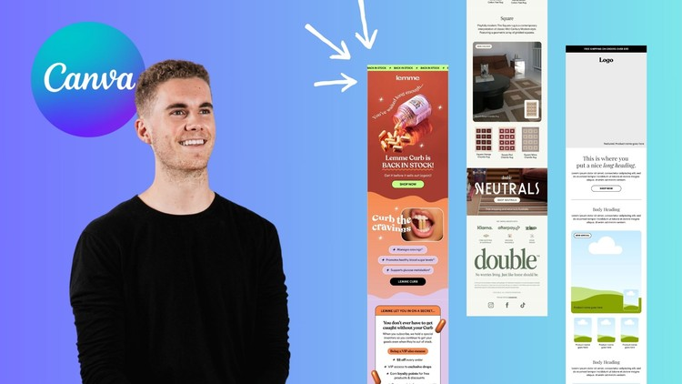【ai精翻】在 Canva 中设计引人入胜的电子邮件(包含电子邮件模板)-土狗cg资源站