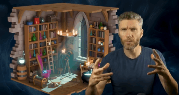 图片[1]- 【ai精翻】Blender 等距场景：制作令人惊叹的幻想世界-土狗cg资源站