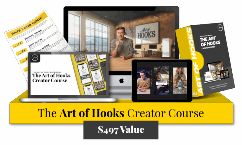 【ai精翻】掌握 TikTok 和 Instagram 上的 The Art of Hooks-土狗cg资源站