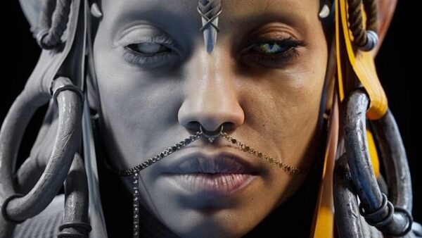 图片[19]-【ai精翻&中文配音（会员免费）】Maya & Zb & UE5 创建史诗级尼妹角色-土狗cg资源站