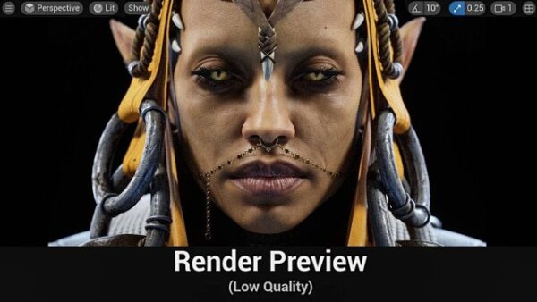 图片[21]-【ai精翻&中文配音（会员免费）】Maya & Zb & UE5 创建史诗级尼妹角色-土狗cg资源站