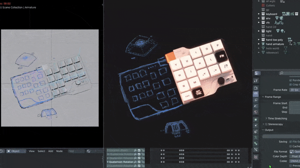已替换1080P版本【Ai精翻&朗读】无需绘画基础的Blender逐帧动画课-土狗cg资源站