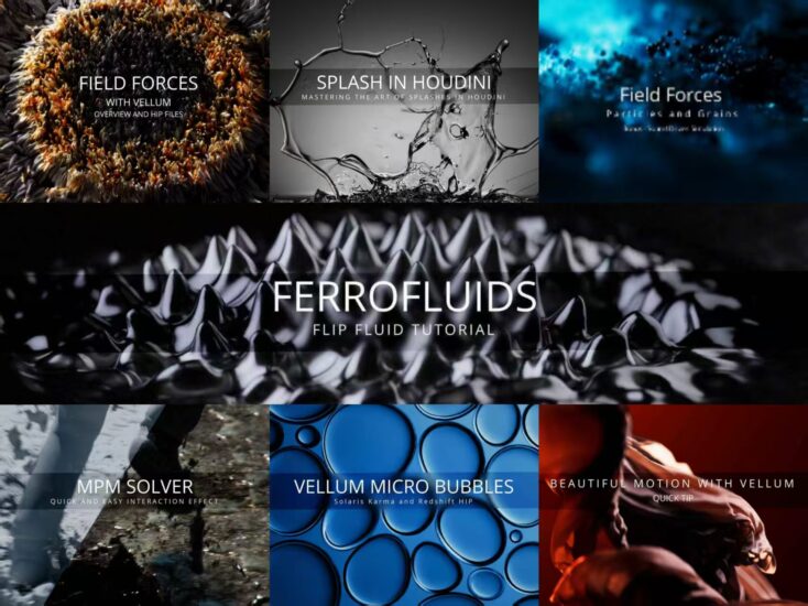 【ai精翻&中文朗读】Houdini动效MES会员频道25年内容-土狗cg资源站