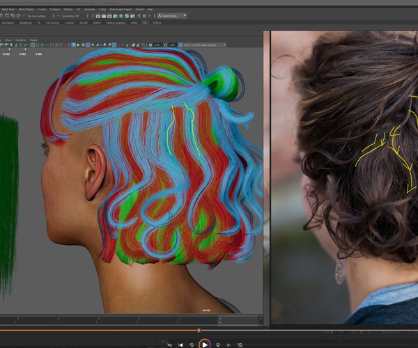 图片[4]-【ai精翻+朗读】高级实时头发入门+高级二合一-土狗cg资源站