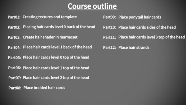 图片[3]-【限时补票价】最先进的 AAA 游戏实时头发教程-土狗cg资源站