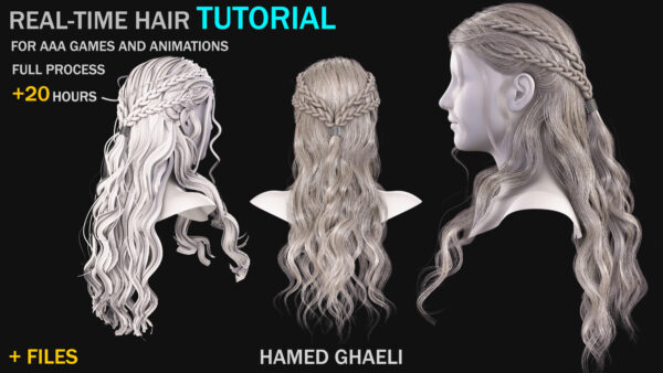 图片[6]-【限时补票价】最先进的 AAA 游戏实时头发教程-土狗cg资源站