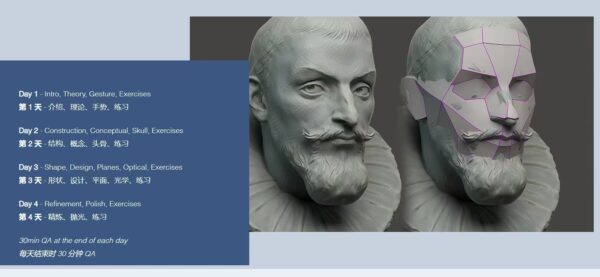 图片[4]-【ai精翻+朗读（钻石会员免费）】Zbrush 头部雕刻研究工坊-土狗cg资源站