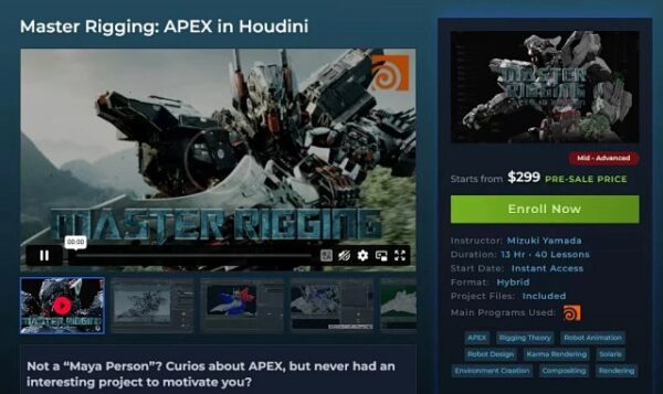 图片[3]-【ai精翻&中文朗读】Houdini APEX机甲绑定完成变形动画-土狗cg资源站