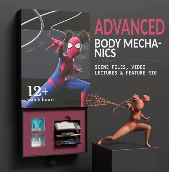 图片[1]-【ai精翻&中文朗读】Maya 蜘蛛侠身体力学原理动画-土狗cg资源站