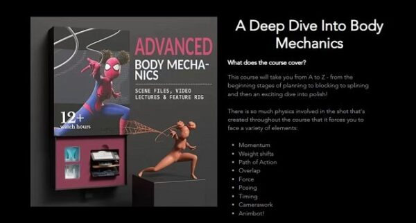 图片[2]-【ai精翻&中文朗读】Maya 蜘蛛侠身体力学原理动画-土狗cg资源站