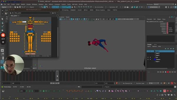 图片[4]-【ai精翻&中文朗读】Maya 蜘蛛侠身体力学原理动画-土狗cg资源站