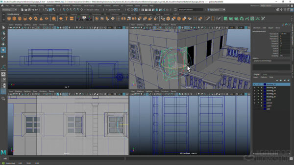 图片[8]-【ai精翻&中文朗读】Maya&阿诺德 创建街道环境-土狗cg资源站