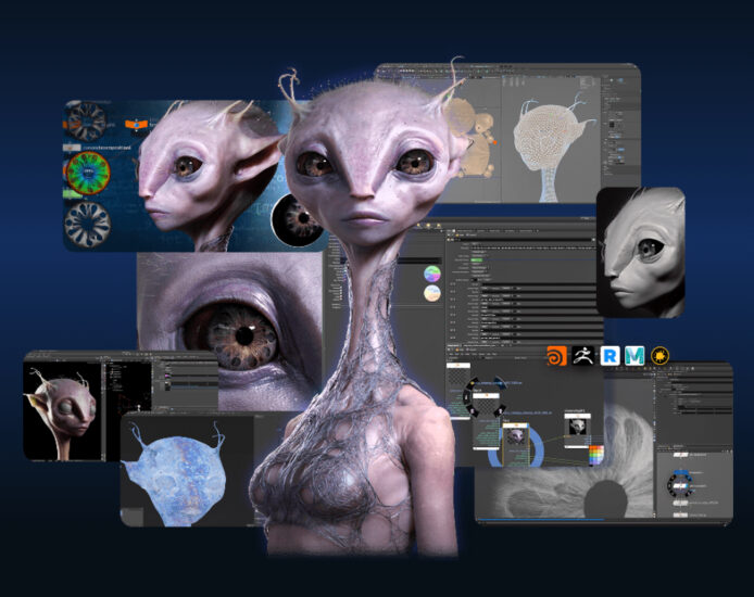 【限时补票价】Maya&Zb&Houdini影视级生物角色全流程-土狗cg资源站