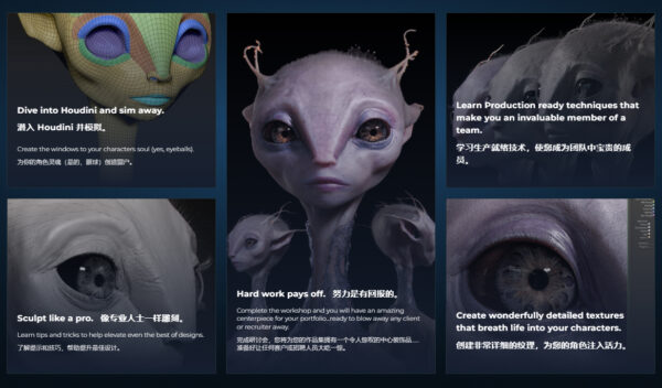 图片[3]-进度10/16【ai精翻+朗读】Maya&Zb&Houdini影视级生物角色全流程-土狗cg资源站