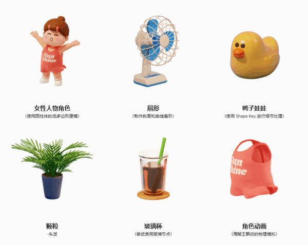 图片[9]-【ai精翻&中文朗读】Blender 中创建6个可爱角色ip-土狗cg资源站