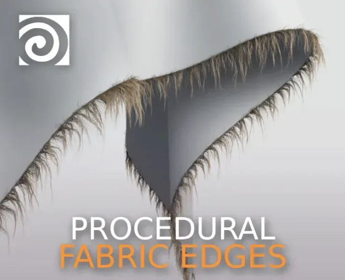 【Ai精翻&中文朗读】Houdini程序化织物边缘毛发控制-土狗cg资源站
