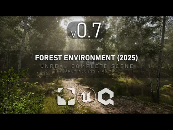 图片[1]-【Ai精翻&Ai朗读】55+小时UE5.6&Speedtree构建白桦林场景-土狗cg资源站