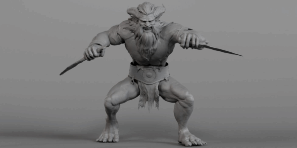 图片[2]-【Ai精翻＆朗读】Zbrush&Maya双足健硕腹肌猛男生物-土狗cg资源站