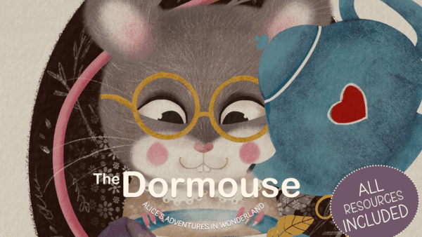 图片[1]-【ai精翻】和我一起在 Procreate 中画出《爱丽丝梦游仙境》中的睡鼠吧！-土狗cg资源站