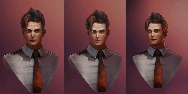 【ai精翻】Blender 中的男性头部建模-土狗cg资源站