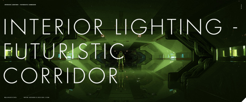 【ai精翻】室内照明——未来走廊-土狗cg资源站