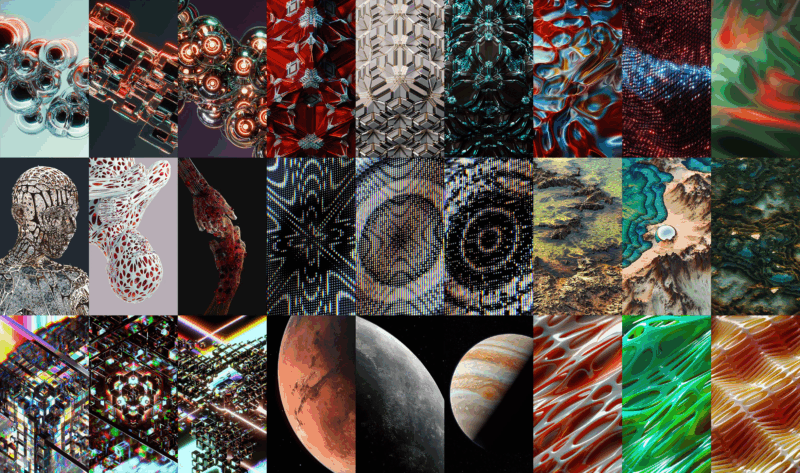 【Ai精翻&中文朗读】Blender幕后花絮解锁30个抽象效果-土狗cg资源站