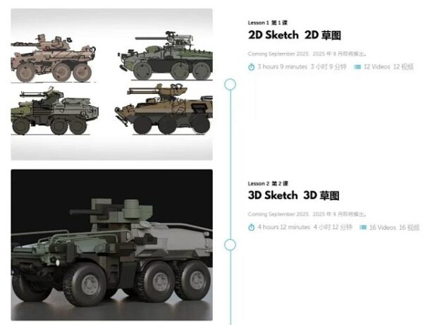 图片[6]-【ai精翻&中文朗读】Blender写实风格装甲车辆概念设计-土狗cg资源站