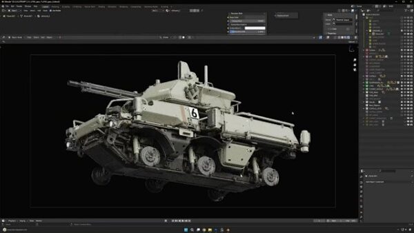 图片[9]-【ai精翻&中文朗读】Blender写实风格装甲车辆概念设计-土狗cg资源站