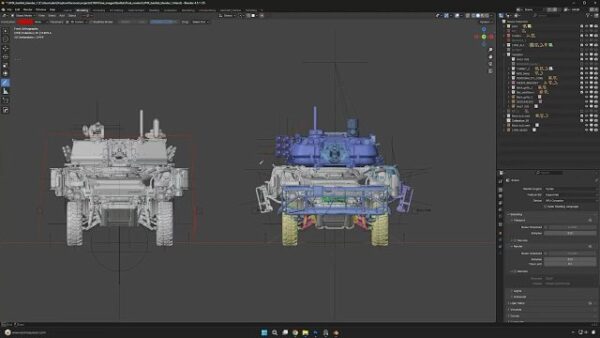 图片[10]-【ai精翻&中文朗读】Blender写实风格装甲车辆概念设计-土狗cg资源站