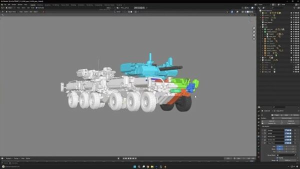 图片[11]-【ai精翻&中文朗读】Blender写实风格装甲车辆概念设计-土狗cg资源站
