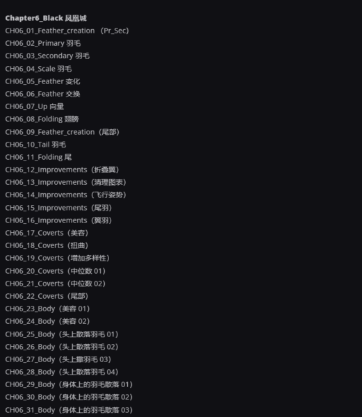 图片[12]-【Ai精翻&中文朗读】Maya Yeti鸟类羽毛应用系统全解-土狗cg资源站