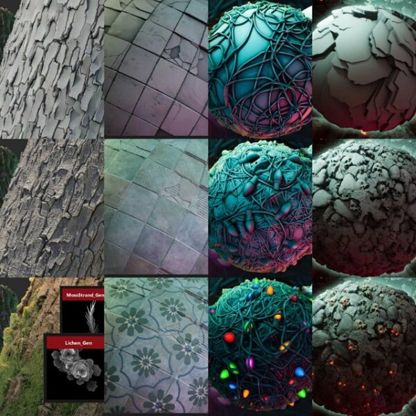 图片[1]-【含25年更新】SubstanceDesigner细化丰富材质JohnnyNodes会员频道-土狗cg资源站