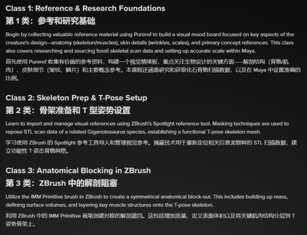 图片[7]-【Ai精翻&中文朗读】ZBrush写实恐龙生物-土狗cg资源站