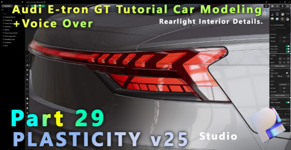 图片[11]-钻石永久免费 Plasticity奥迪E-tron GT建模-土狗cg资源站