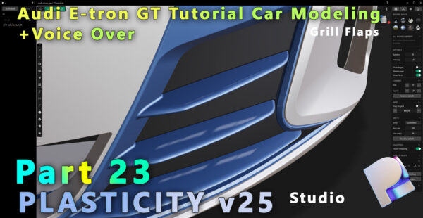 图片[15]-钻石永久免费 Plasticity奥迪E-tron GT建模-土狗cg资源站