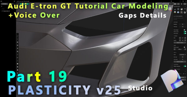 图片[16]-钻石永久免费 Plasticity奥迪E-tron GT建模-土狗cg资源站