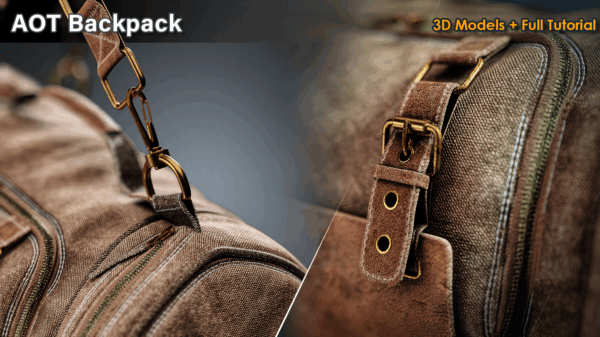 图片[3]-【钻石会员免费】AOT背包/3D模型+完整教程 -土狗cg资源站