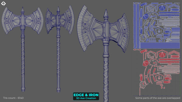 图片[2]-【ai精翻&中文朗读】为游戏制作一把逼真的战斧-土狗cg资源站
