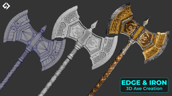 图片[7]-【ai精翻&中文朗读】为游戏制作一把逼真的战斧-土狗cg资源站