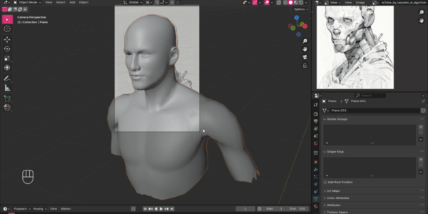 图片[2]-【限时补票价】Blender 中的 3D科幻赛博角色-土狗cg资源站